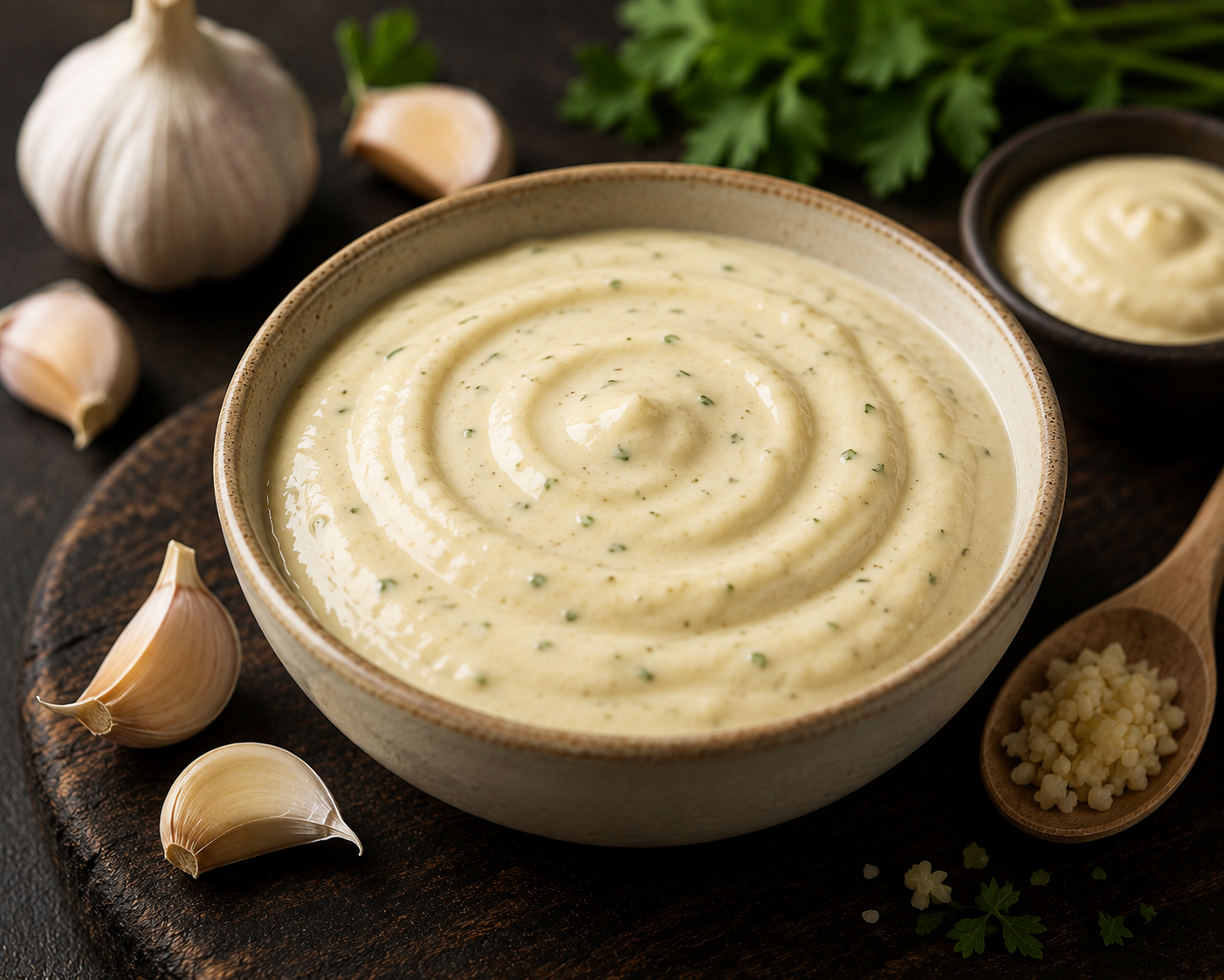 Casa de Salsa Garlic looksaus
